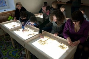 Рисование песком Рисование песком