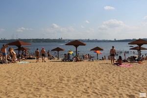 Левобережный пляж Левобережный пляж