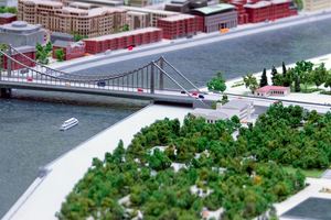 Архитектурный макет Москвы
