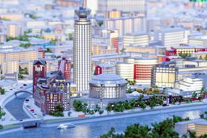 Архитектурный макет Москвы