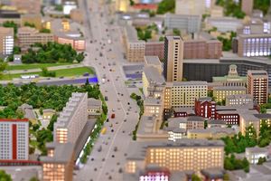 Архитектурный макет Москвы