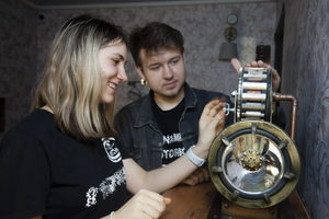 Стимпанк: угнанный поезд