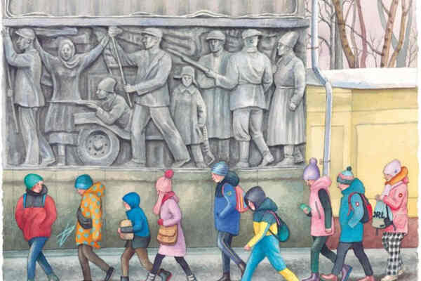 Алена Дергилева. Нарисованная Москва