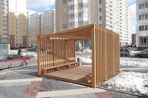 Беседки в Марфино