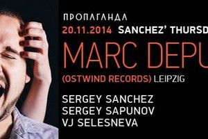 SANCHEZ THURSDAYS PRESENTS MARC DEPULSE SANCHEZ THURSDAYS PRESENTS MARC DEPULSE