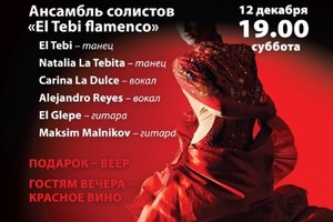 Ансамбль солистов El Tebi Flamenco (Испания) Ансамбль солистов El Tebi Flamenco (Испания)