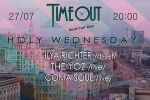 HOLY Wednesday @Time Out Rooftop Bar