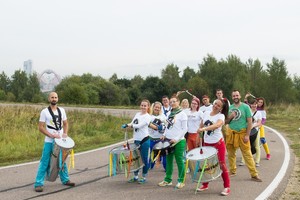 Джембе в школе Drumtrain Джембе в школе Drumtrain